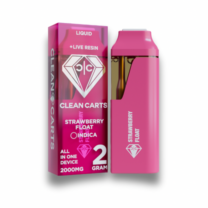 Clean Carts Spring Red Edition Disposable 2G