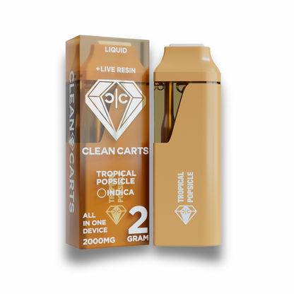 Clean Carts Spring Red Edition Disposable 2G