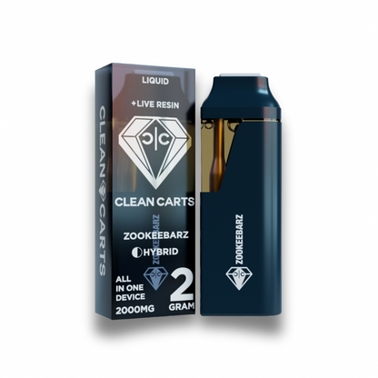 Clean Carts Spring Red Edition Disposable 2G