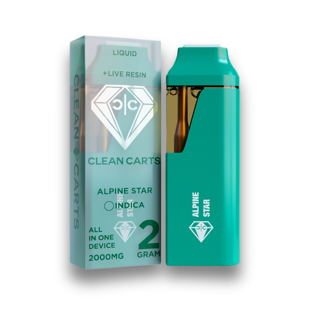 Clean Carts Winter Blue Edition Disposable 2G