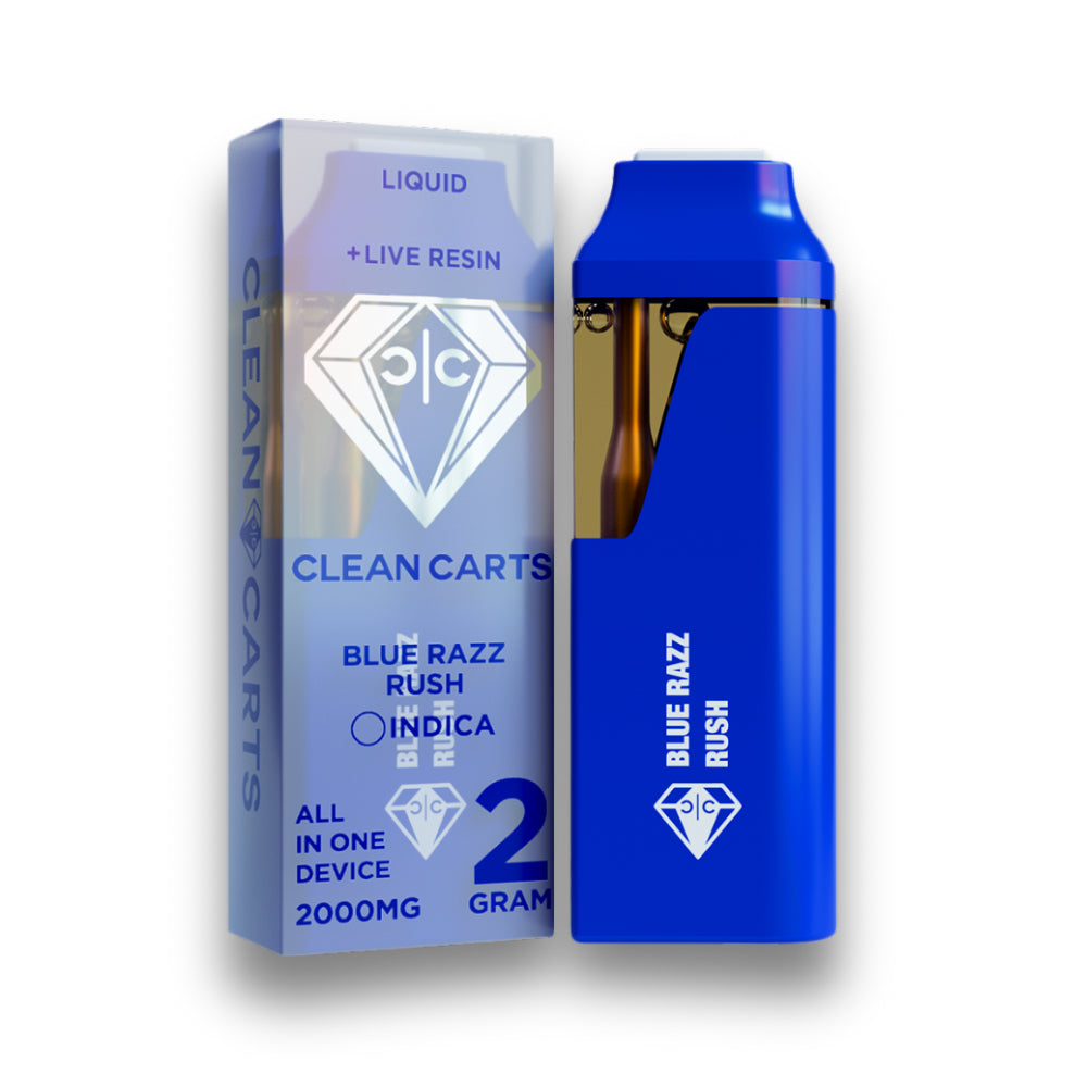 Clean Carts Winter Blue Edition Disposable 2G