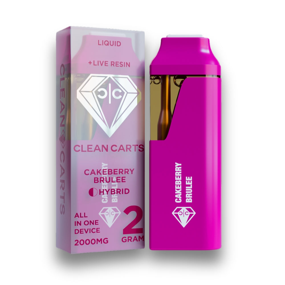 Clean Carts Winter Blue Edition Disposable 2G