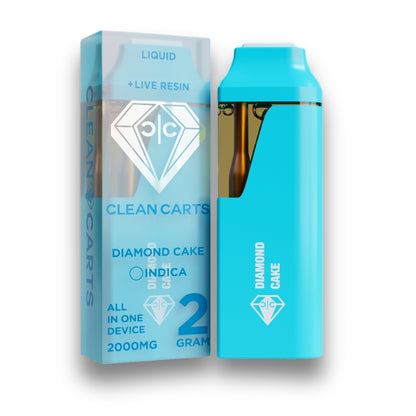 Clean Carts Winter Blue Edition Disposable 2G