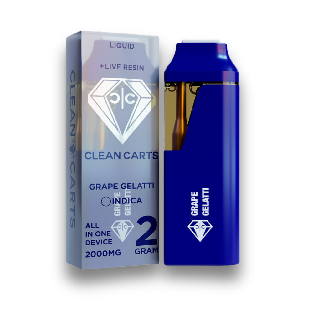 Clean Carts Winter Blue Edition Disposable 2G