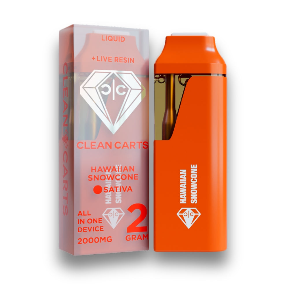 Clean Carts Winter Blue Edition Disposable 2G