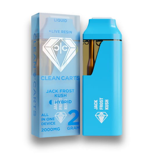 Clean Carts Winter Blue Edition Disposable 2G
