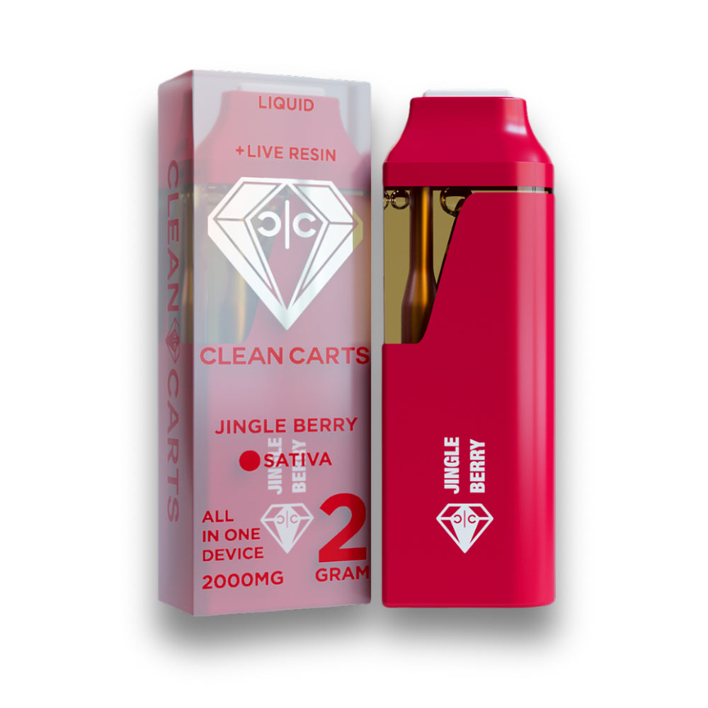 Clean Carts Winter Blue Edition Disposable 2G