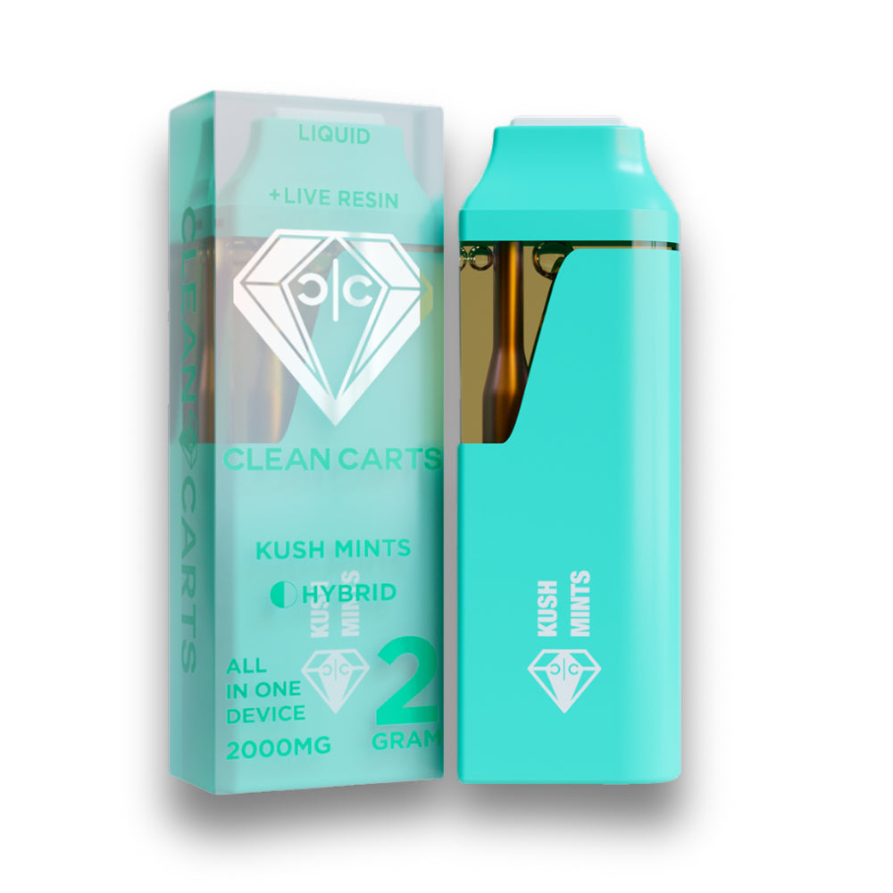 Clean Carts Winter Blue Edition Disposable 2G