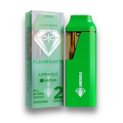 Clean Carts Winter Blue Edition Disposable 2G