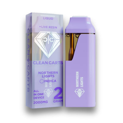 Clean Carts Winter Blue Edition Disposable 2G