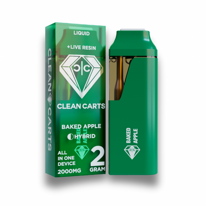 Clean Carts Spring Red Edition Disposable 2G