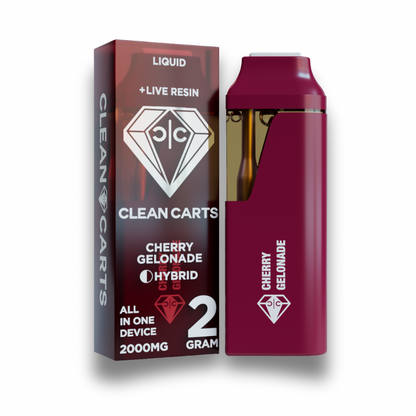 Clean Carts Spring Red Edition Disposable 2G