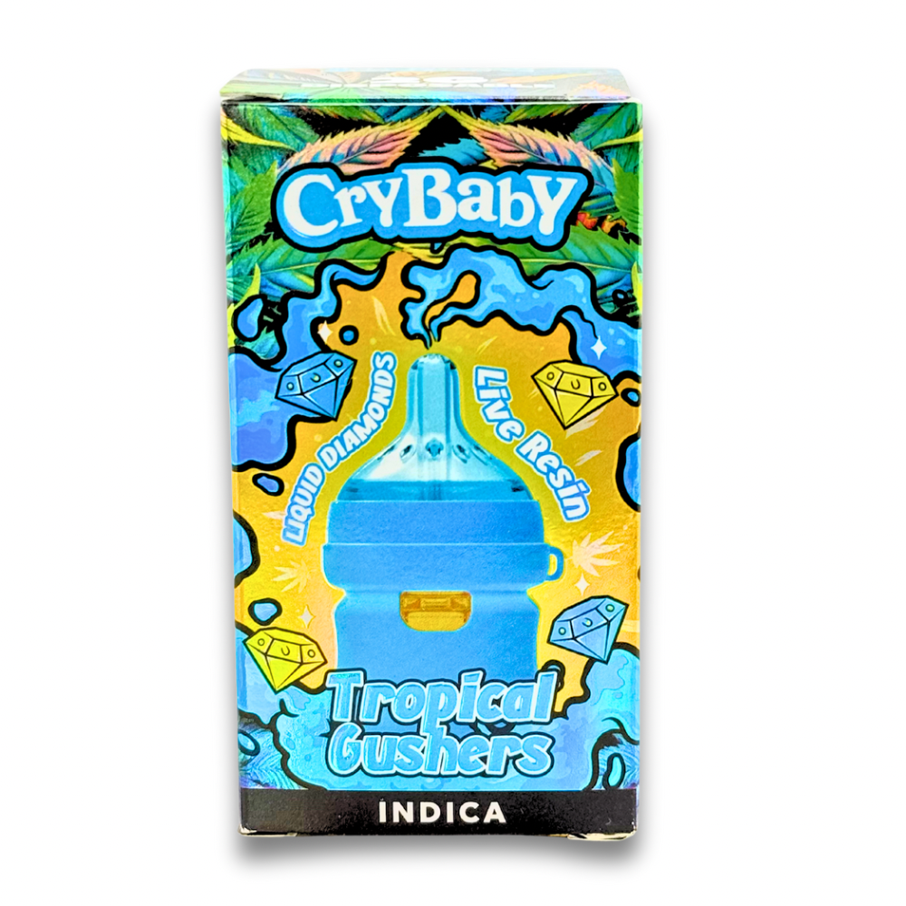 baby cavi vapes blue diamond CryBaby Live Resin + 2G Flavours:Watermelon Ice  - 0mg Prominent Flavour One: Strawberry Vol9 Flum Mello |