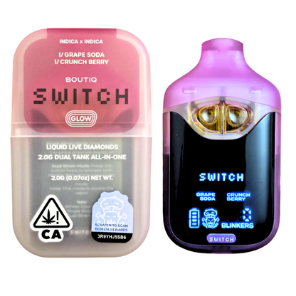 Boutiq Switch V4 Live Diamond Disposable Glow Edition 2G