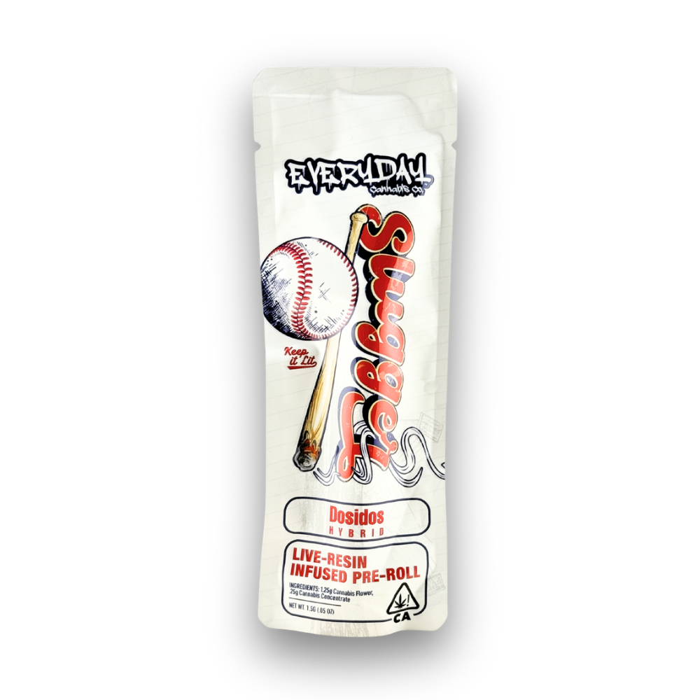 Everyday Sluggers Live Resin Infused Pre-rolls 1.25G