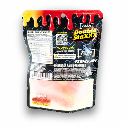 FKEM Gummies Double Staxxx - 10,000mg