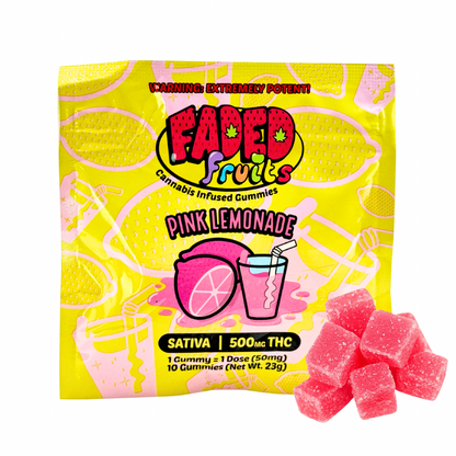 Faded Fruits Gummies - 500mg