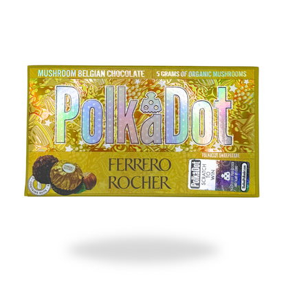 Polkadot Magic Mushroom Chocolate Bars 5g