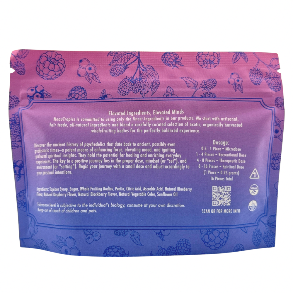 Neau Tropics Mushroom Gummies 4g