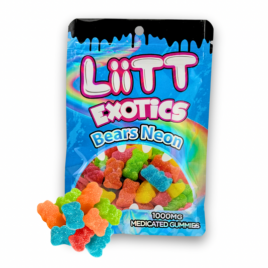 LiiTT Exotics Gummies - 1,000mg