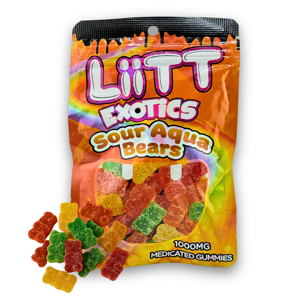 LiiTT Exotics Gummies - 1000mg