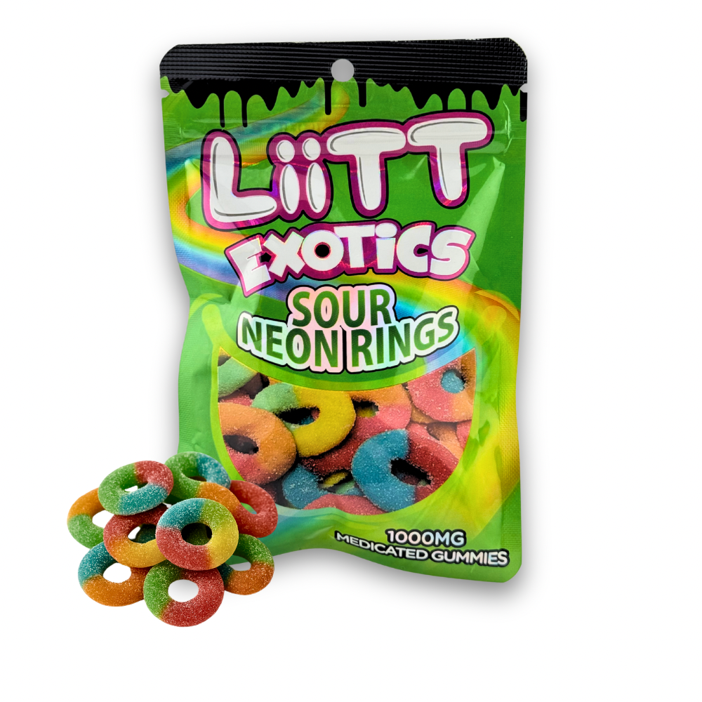 LiiTT Exotics Gummies - 1000mg
