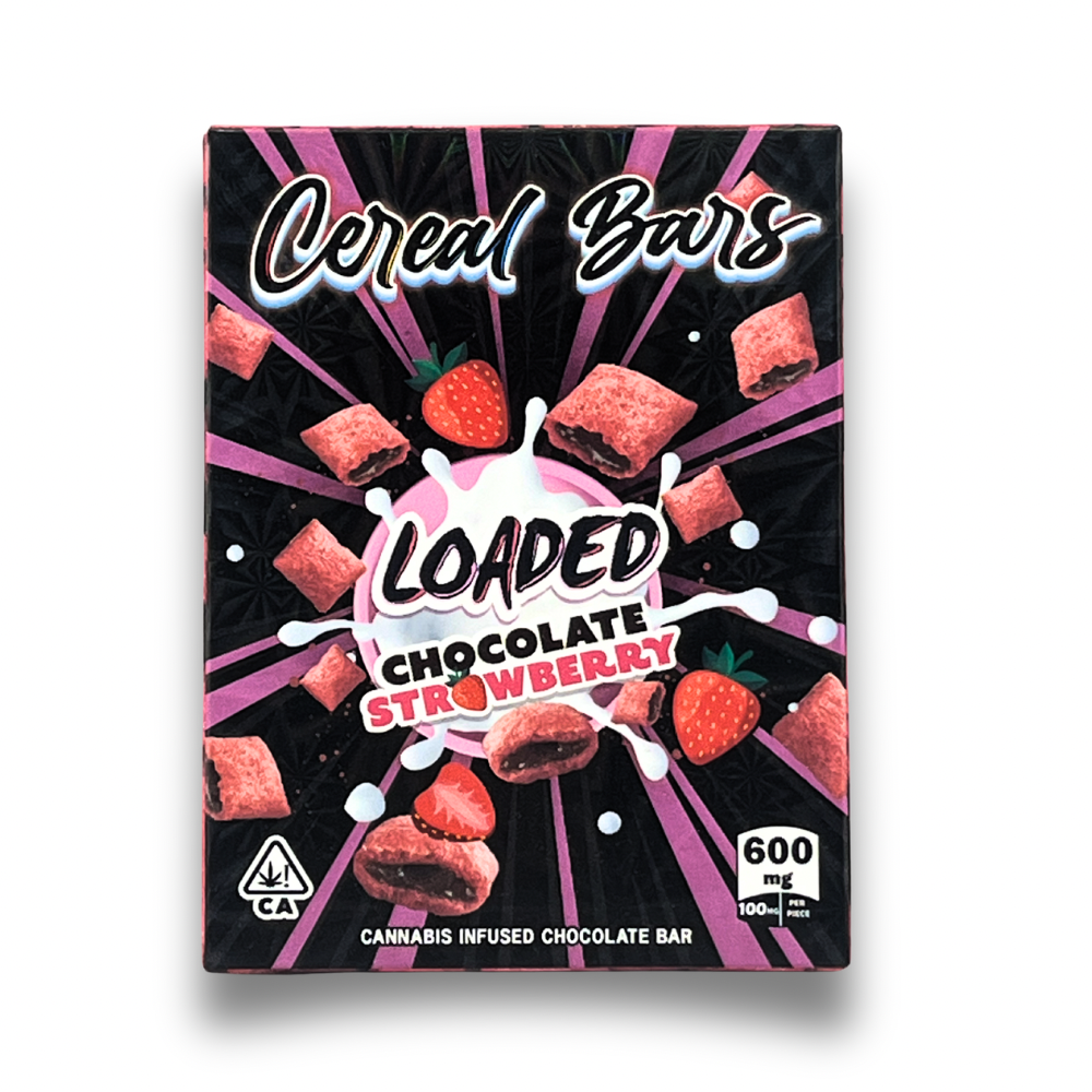 Loaded Cereal Chocolate Bars - 600mg