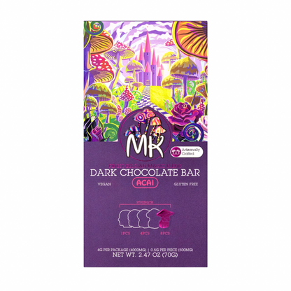 Magic Kingdom Mushroom Chocolate Bars 4g