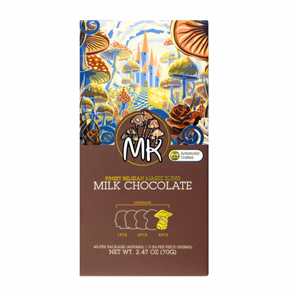 Magic Kingdom Mushroom Chocolate Bars 4g