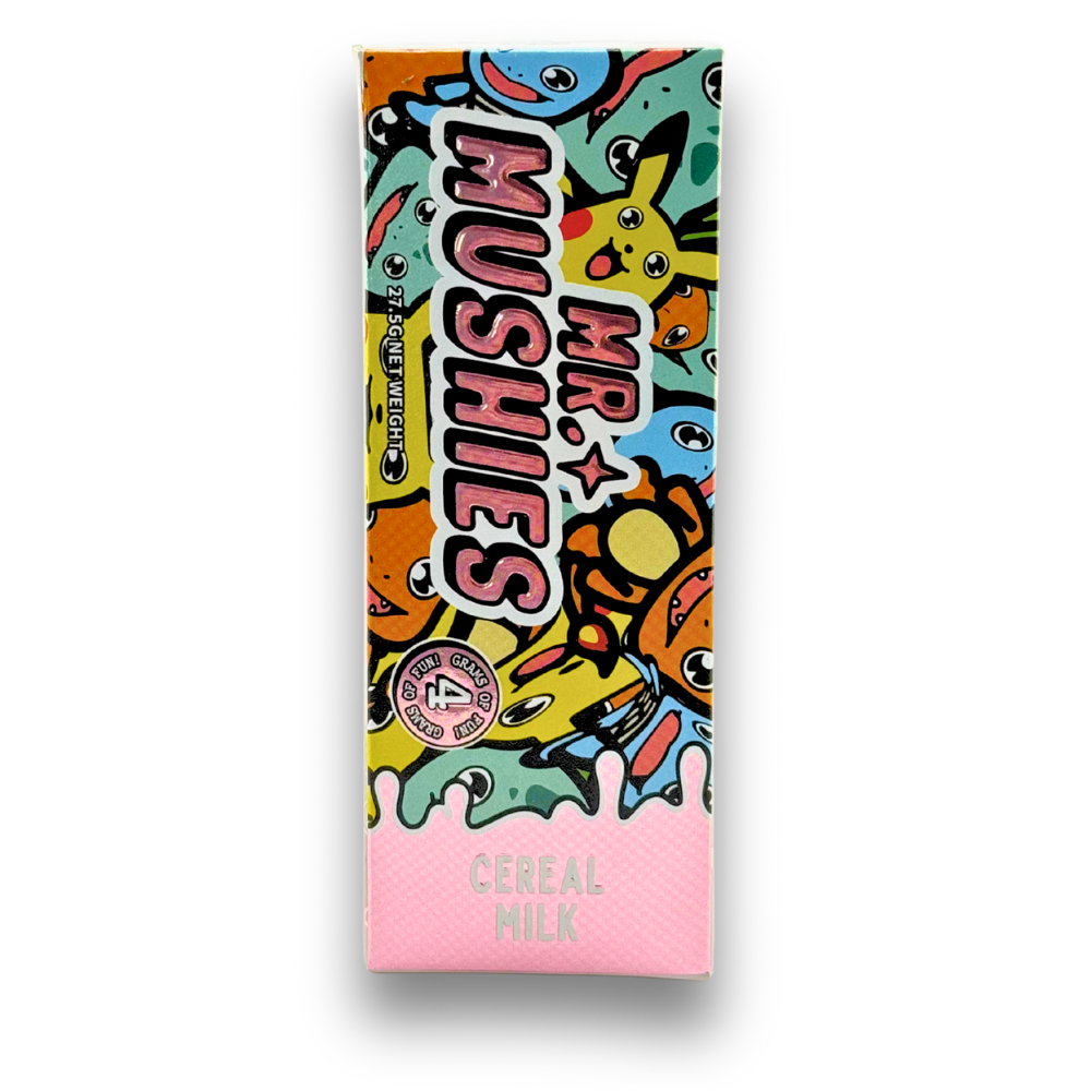 Mr Mushies Magic Mushroom Chocolate Bars 4g