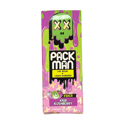 Packman Live Resin + Diamond Disposable (GEN 3) 2G