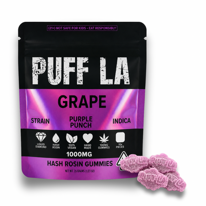 Puff LA Hash Rosin Gummies 1,000mg