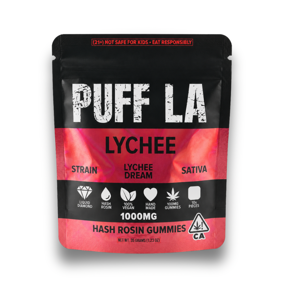Puff LA Hash Rosin Gummies 1,000mg