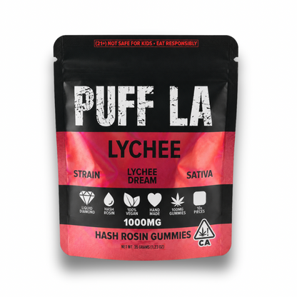 Puff LA Hash Rosin Gummies 1,000mg