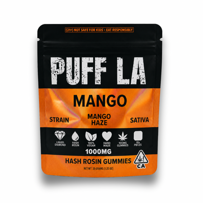 Puff LA Hash Rosin Gummies 1,000mg