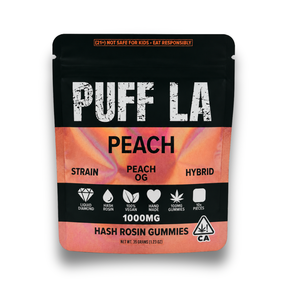Puff LA Hash Rosin Gummies 1,000mg