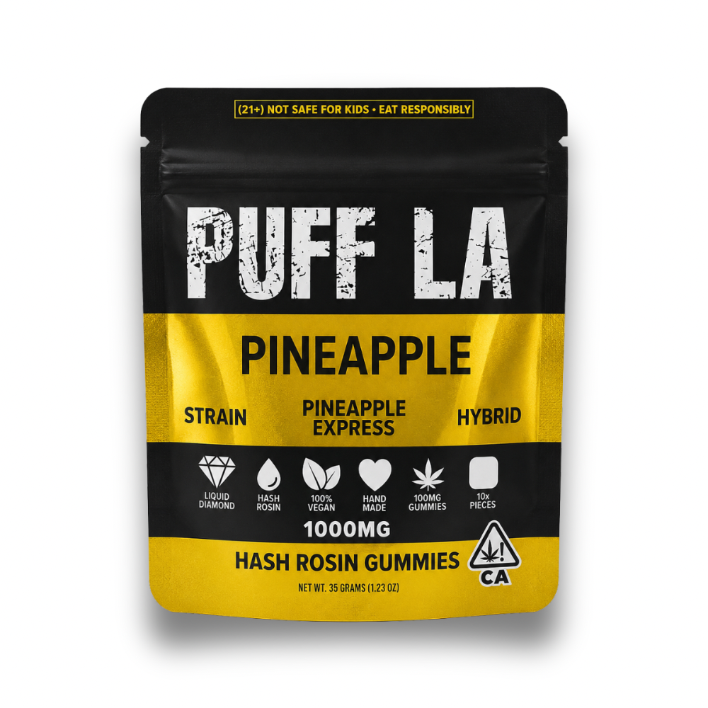 Puff LA Hash Rosin Gummies 1,000mg