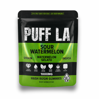 Puff LA Hash Rosin Gummies 1,000mg