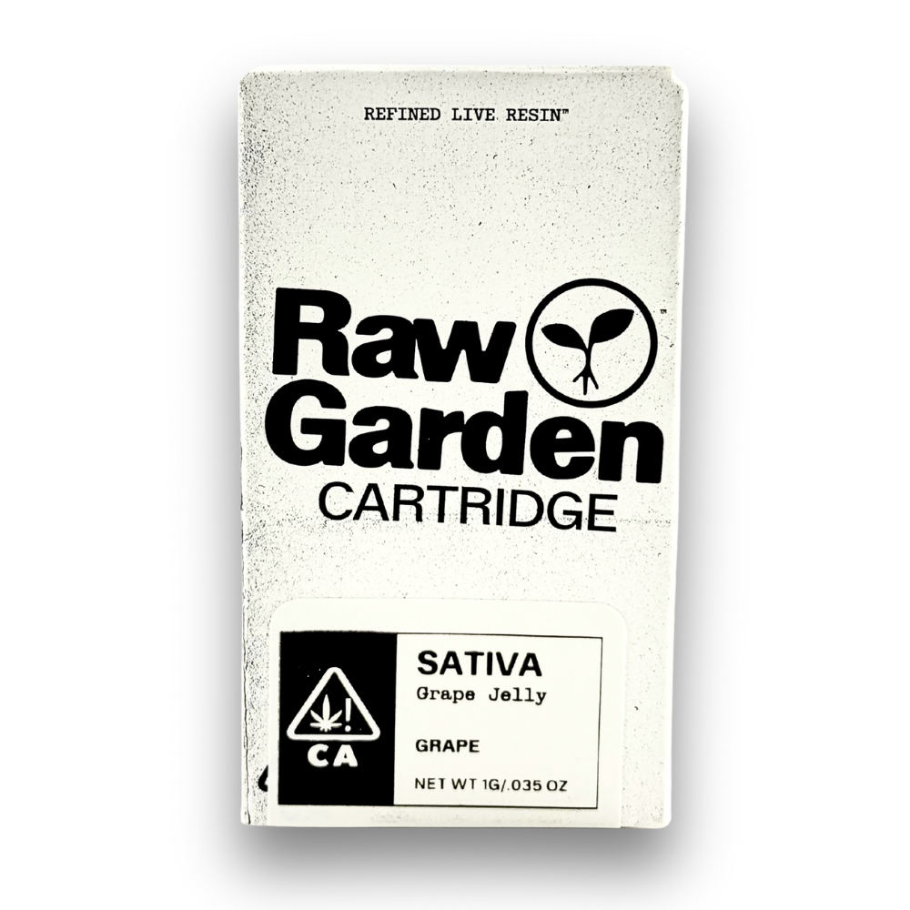 Raw Garden Refined Live Resin Cartridge 1G