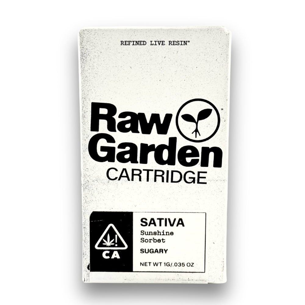 Raw Garden Refined Live Resin Cartridge 1G