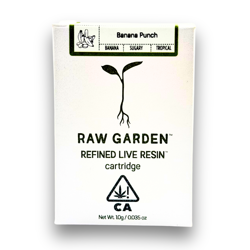 Raw Garden Live Resin Cartridge 1G