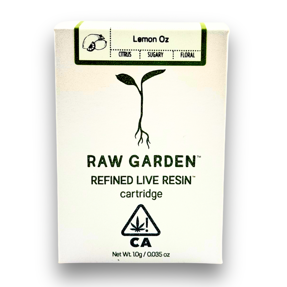 Raw Garden Live Resin Cartridge 1G