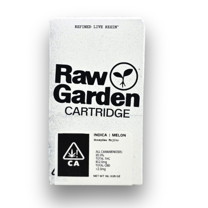 Raw Garden Refined Live Resin Cartridge 1G