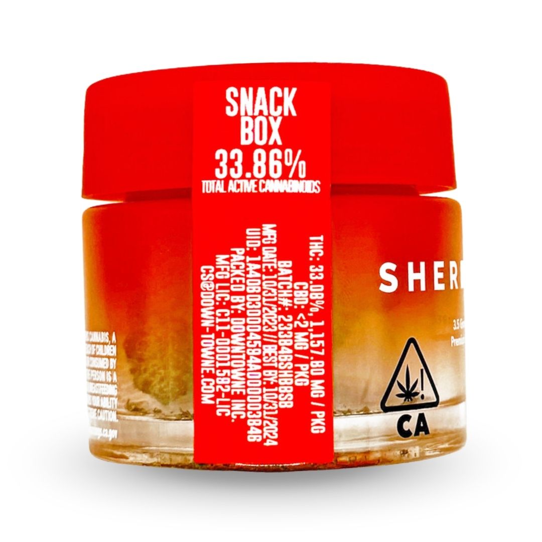 Sherbinskis - Snack Box - Indica 3.5g