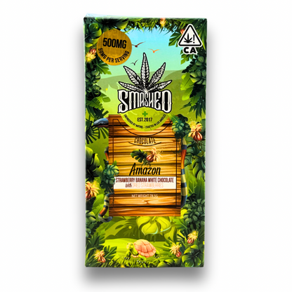 Smashed Infused Chocolate Bars 500mg