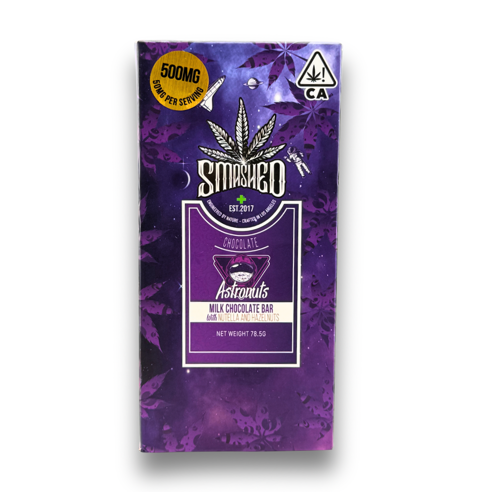 Smashed Infused Chocolate Bars 500mg