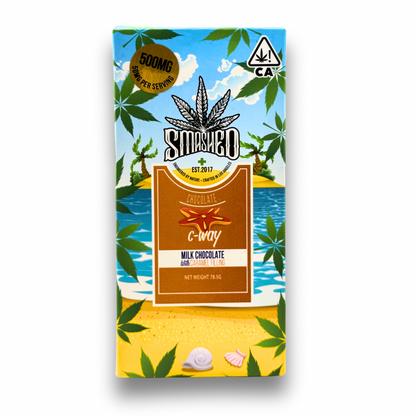 Smashed Infused Chocolate Bars 500mg