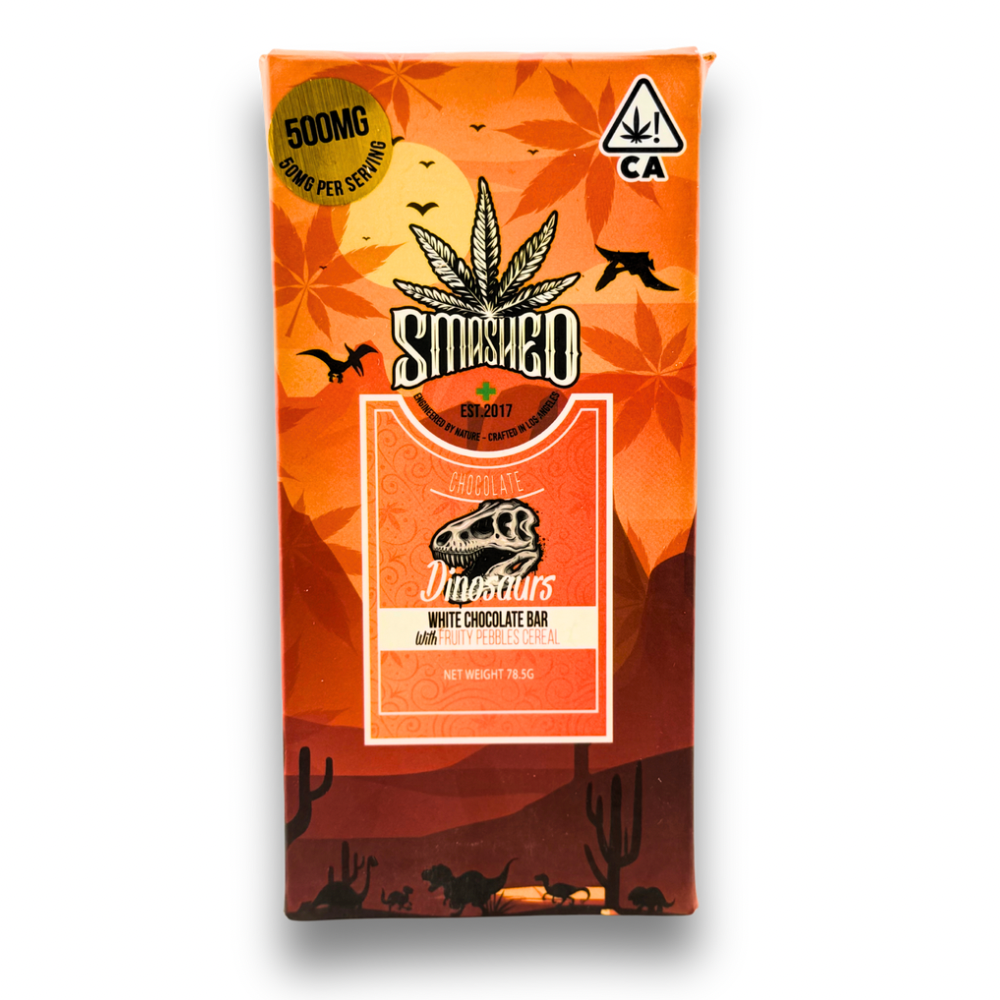 Smashed Infused Chocolate Bars 500mg