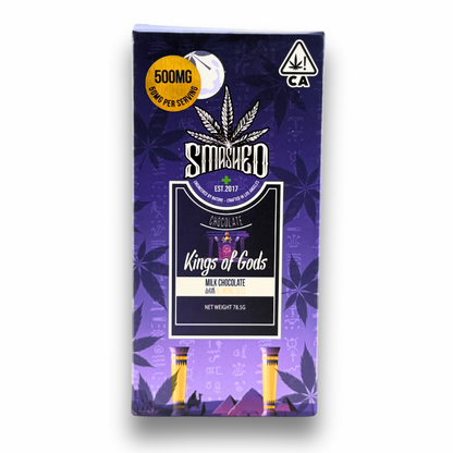 Smashed Infused Chocolate Bars 500mg