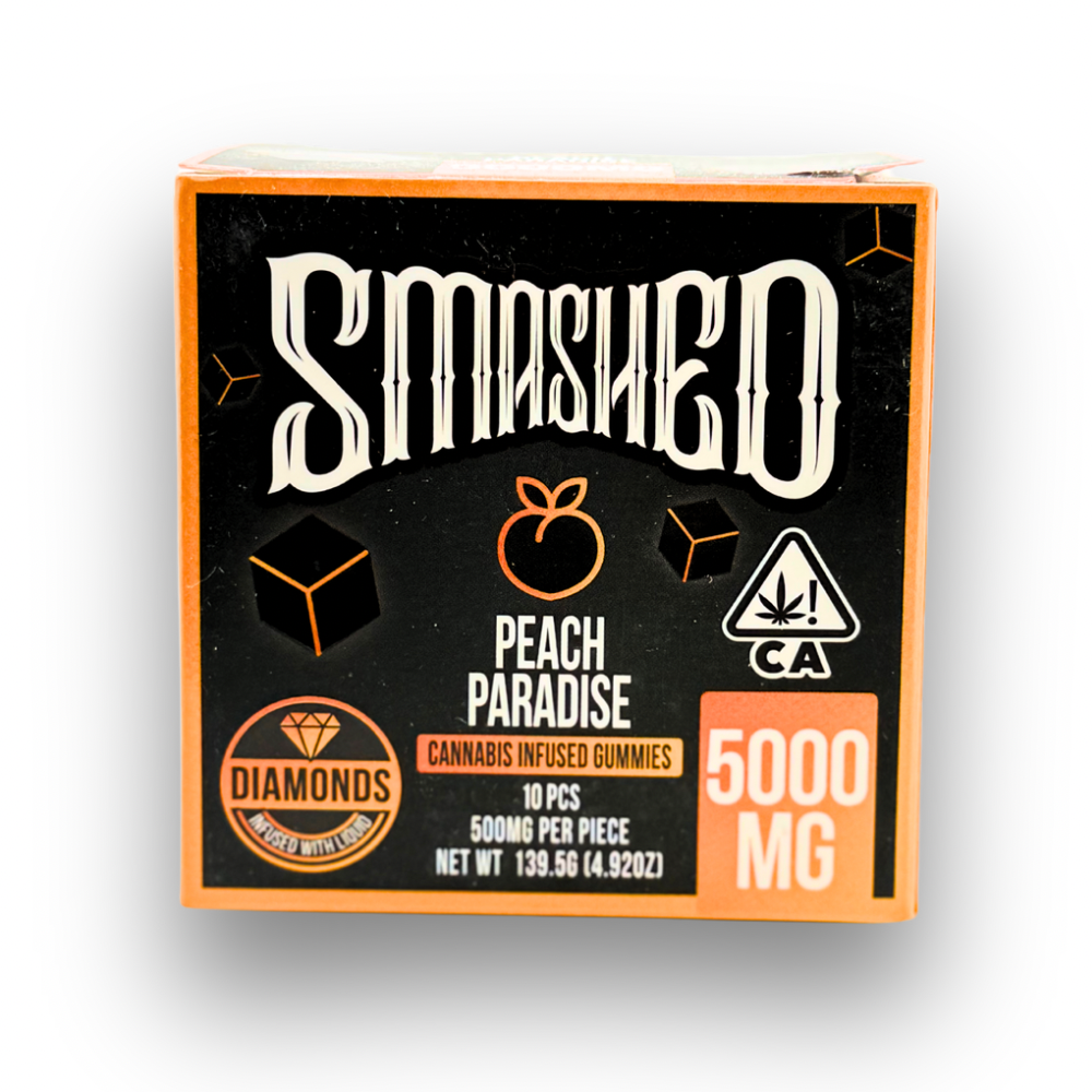 Smashed Liquid Diamond Infused Gummies 5,000mg